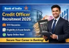BOI Credit Officer Recruitment 2026 – 514 Vacancies Apply Online