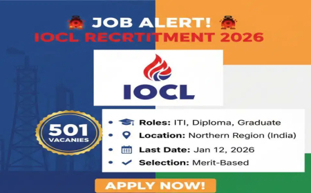 IOCL Apprentice Recruitment 2026: Apply Online for 501 Posts (Direct Link)