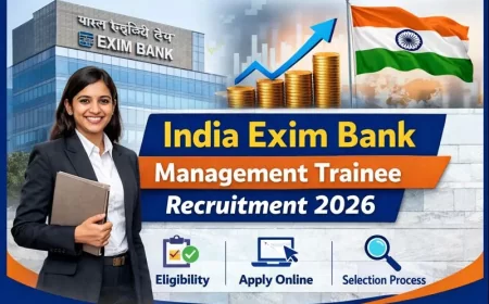 India Exim Bank MT Recruitment 2026: 40 Vacancies, Apply Online