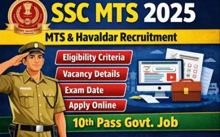 SSC MTS 2025 Notification: Apply Online, Eligibility, Syllabus & Exam Date